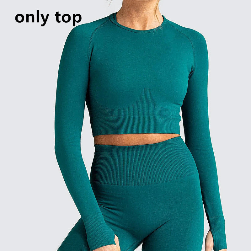 Long-sleeved Yoga Exercise Suit