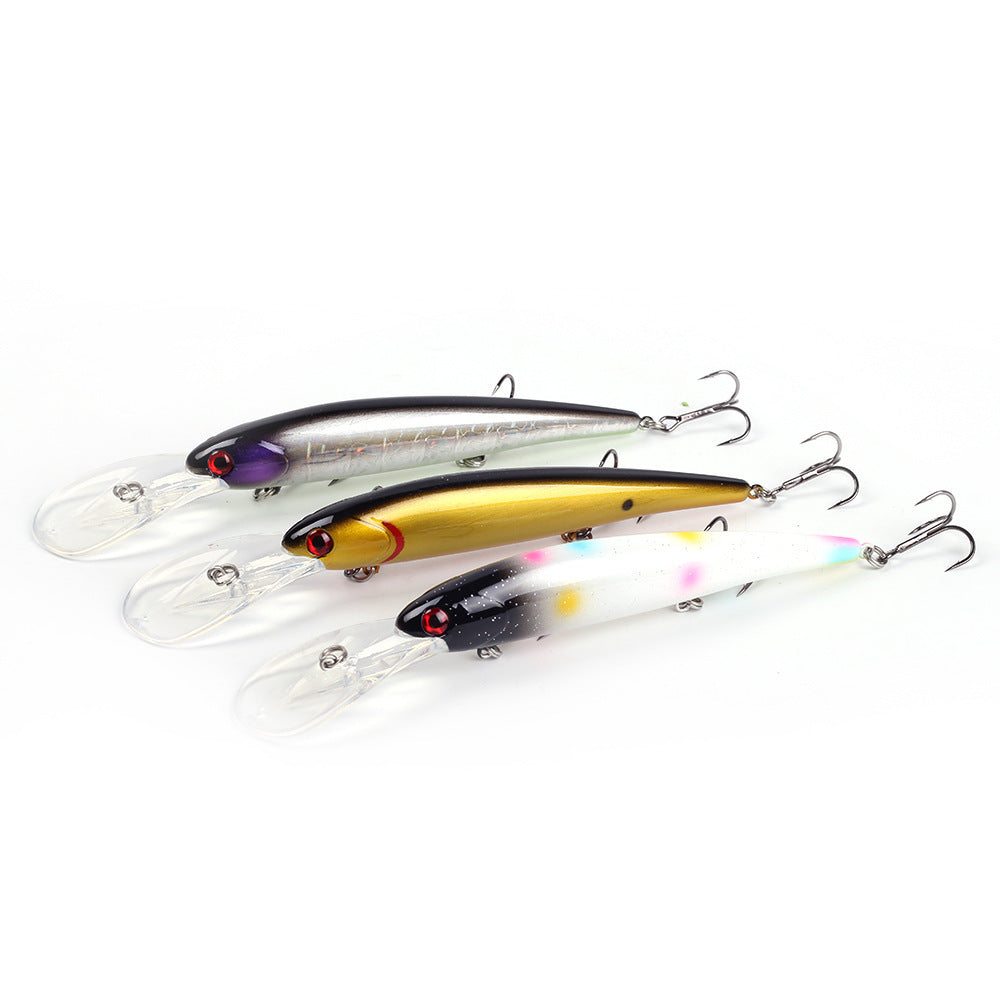 Long Tongue Plate Road Subbait 120mm20g Floating Deep Diving Mino Fishing Bait