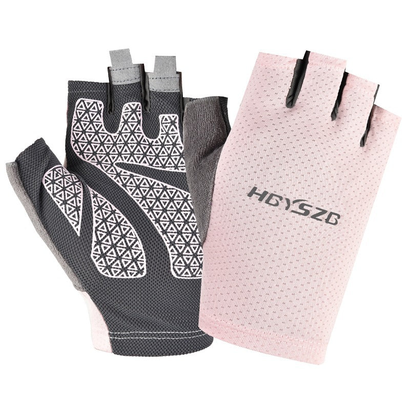 Guantes deportivos de medio dedo para ciclismo para hombre