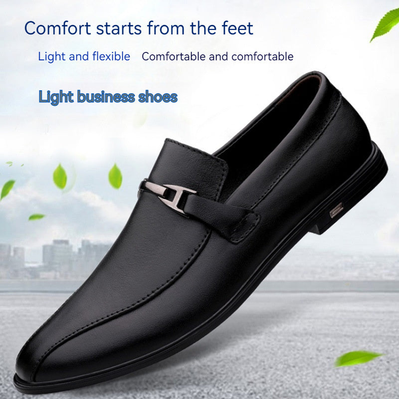 Fashion Casual Leather Shoes Versatile