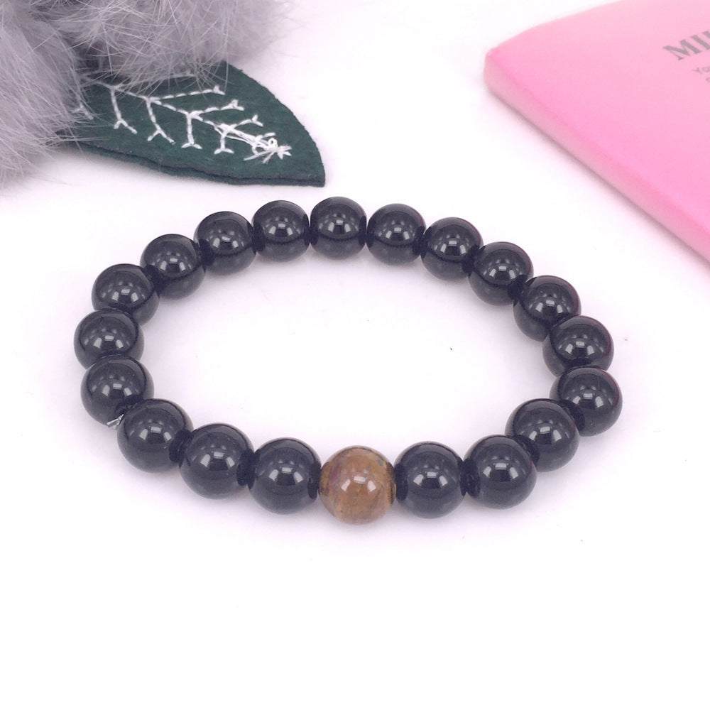 Tiger Eye Stone Bracelet Yoga Exercise