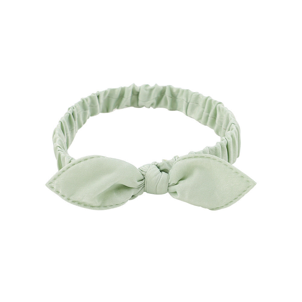 All-match Satin Headband With Wide Side Hair And Headband