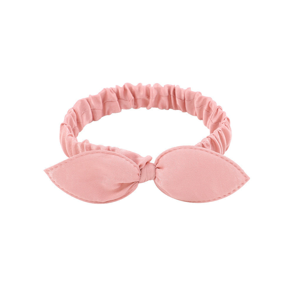 All-match Satin Headband With Wide Side Hair And Headband