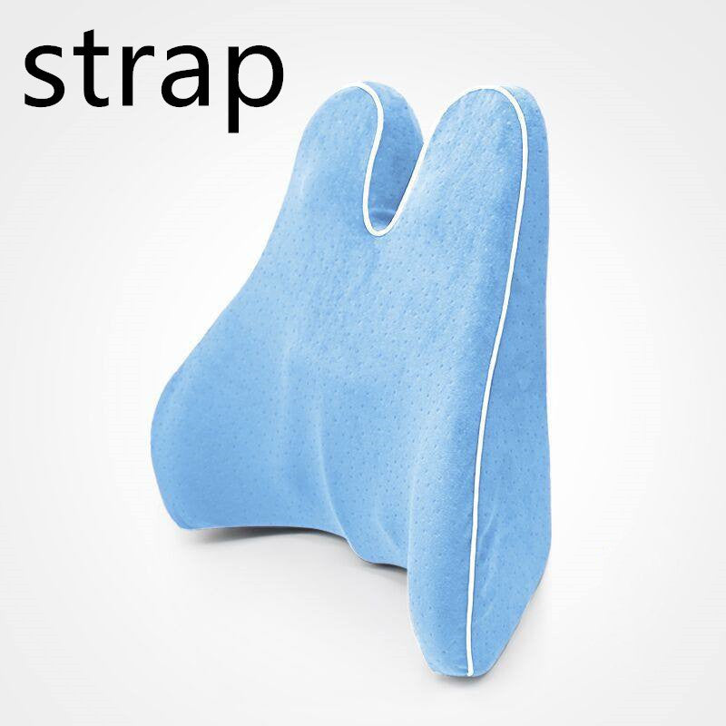 Memory Foam Waist Lumbar Side Support Pillow Spine Coccyx Protect Orthopedic Car Seat Office Sofa Chair Back Cushion