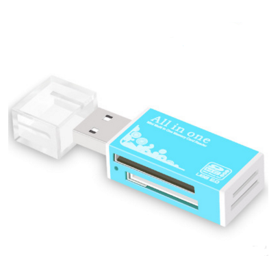 多合一读卡器迷你多功能 SDTF 手机相机通用 USB 存储卡高速