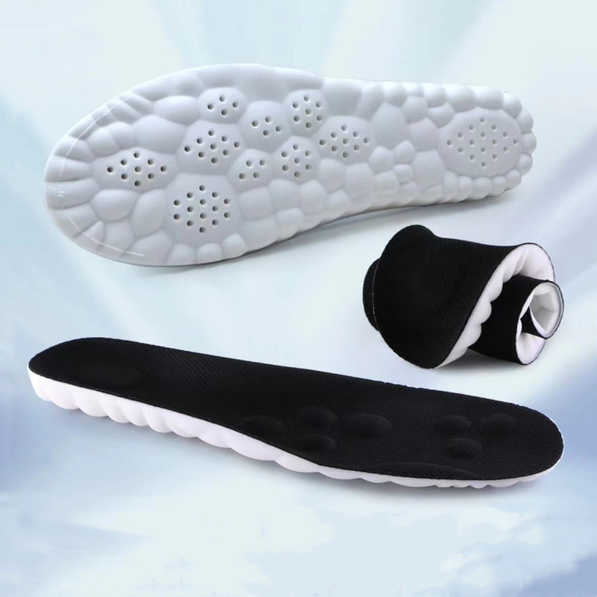 4D Cushioning Insole Soft Long Standing No Fatigue Pain Prevention Thickening