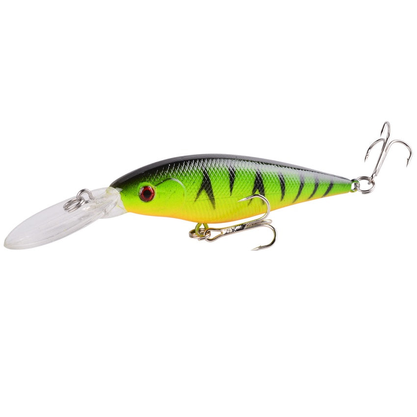 Minnow Fishing Lure 11cm 10g Floating Hard Wobbler Bait