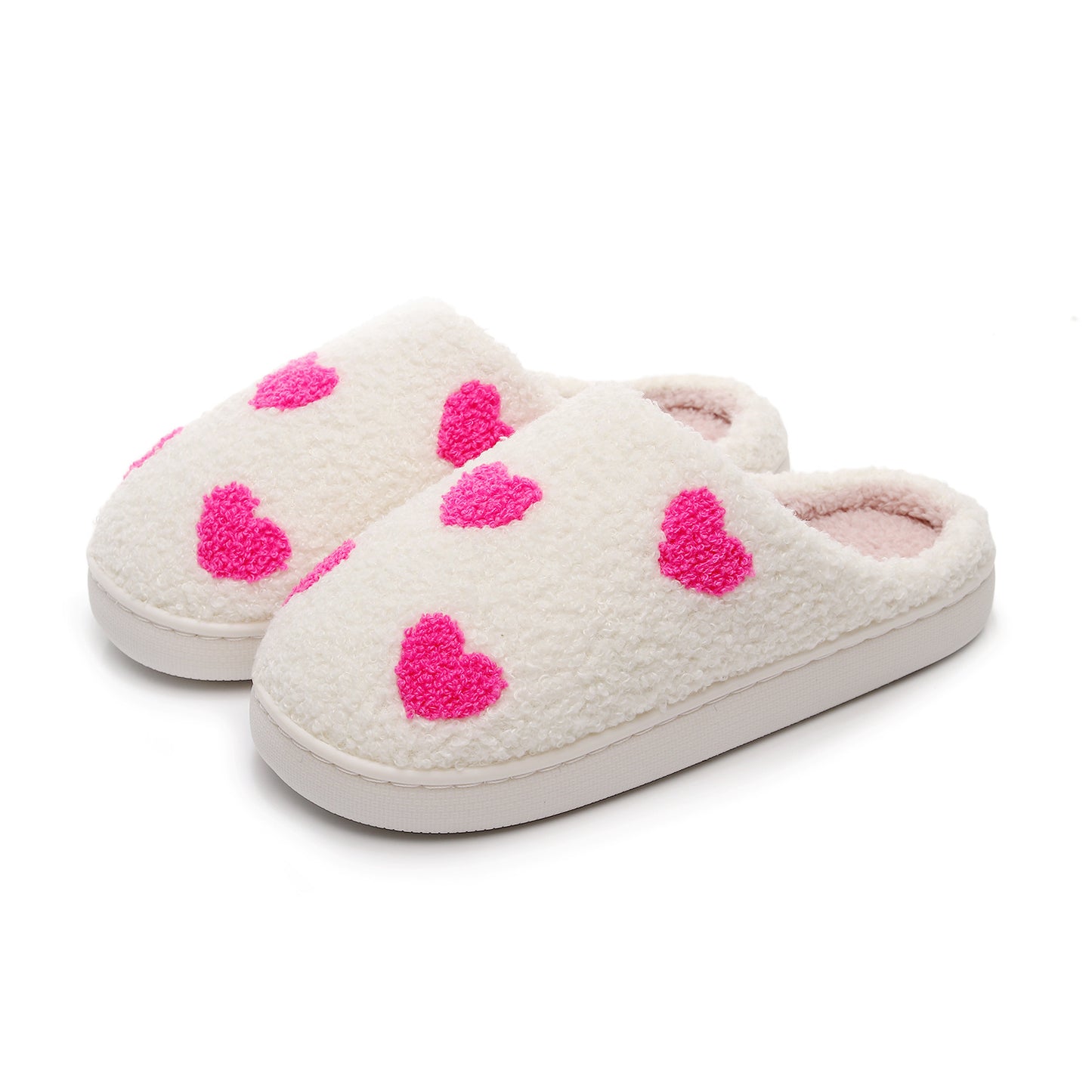 Valentine's Day Warm Indoor Love Cotton Slippers