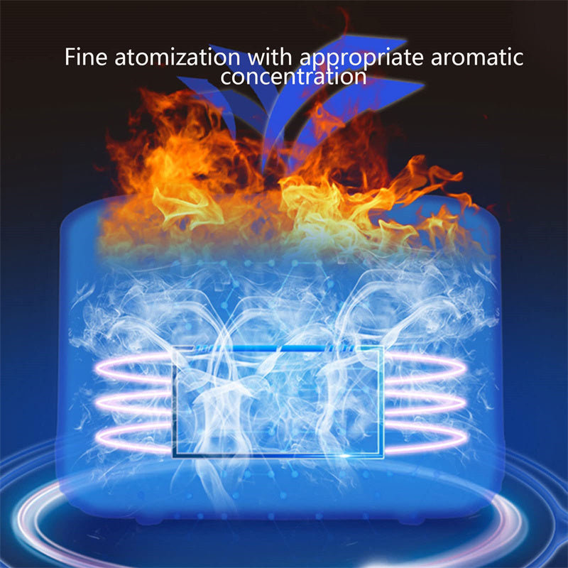 Difusor humidificador de llama de alce, lámpara de ambiente silenciosa para el hogar, decoraciones navideñas para el hogar