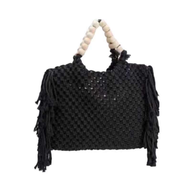 Bolso bandolera tejido casual de moda para mujer