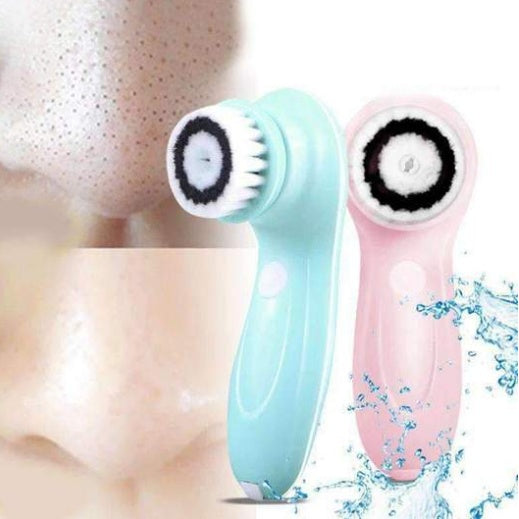 Rechargeable face brush Waterproof pore cleaner Washing face artifact Beauty instrument Electric cleansing instrument Cleansing brush
