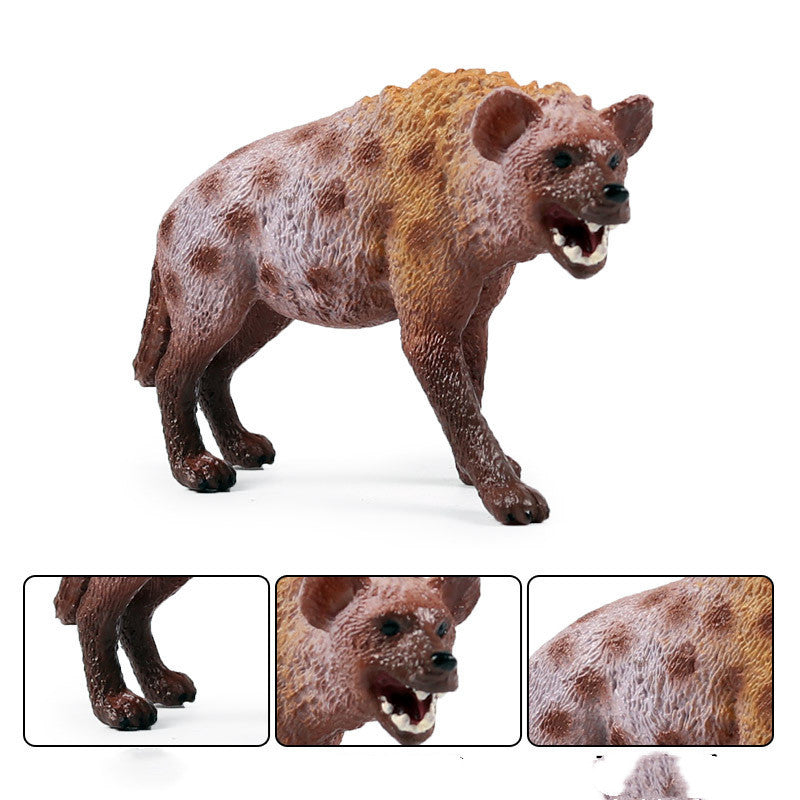 Simulation Zoo Model Toy Hunting Dog Hyena