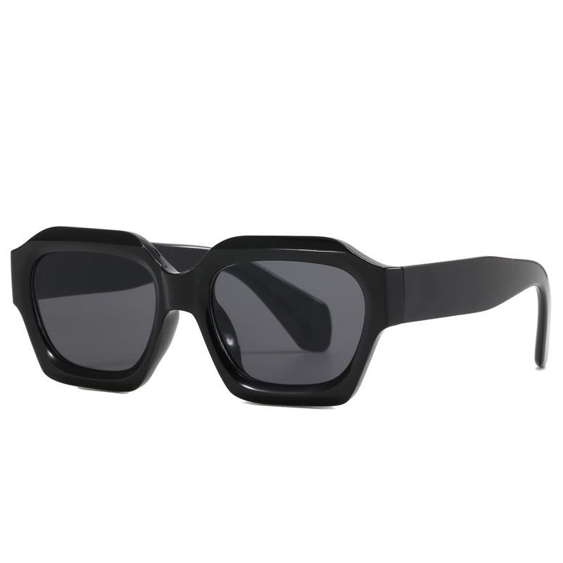 Trend Street Snap Polygon Glasses Korean Retro Outdoor Sun-resistant Sunglasses Men