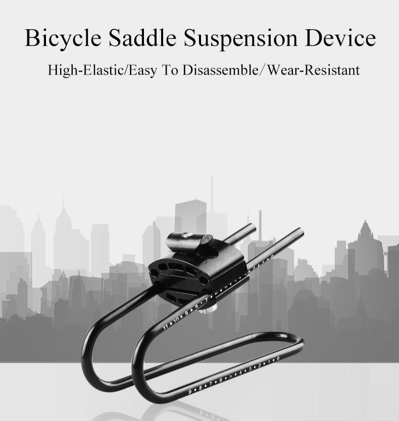 Bicycle Saddle Suspension Device For Mountain Road Bike Bike Shocks Alloy Spring Steel Shock Absorber Comfort Cycling Parts