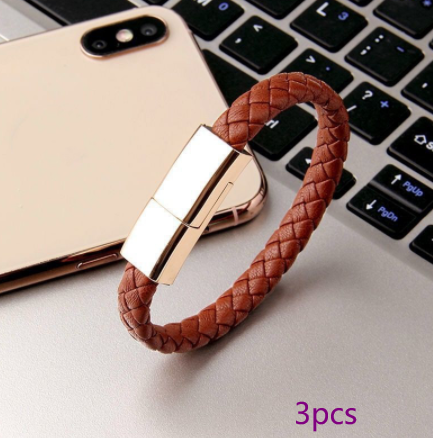 Nuevo cargador de pulsera Cable de carga USB Cable de carga de datos para IPhone14 13 Max Cable USB C para teléfono Micro Cable