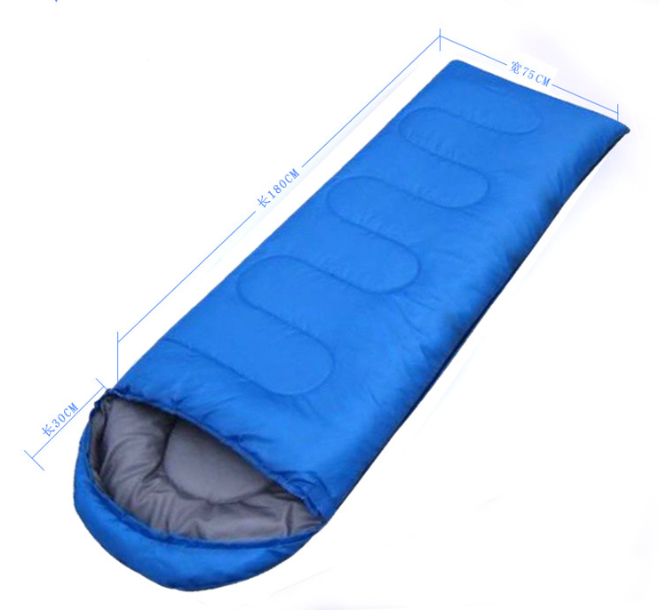 Saco de dormir para adultos para acampar al aire libre, ligero, portátil, impermeable, para viajes, senderismo, saco de dormir con gorro