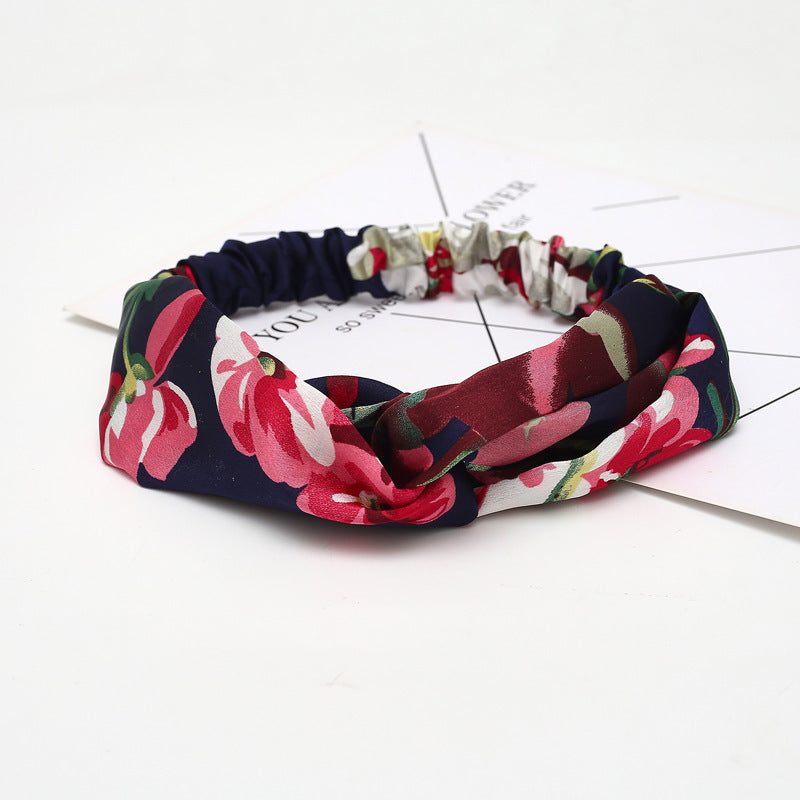 Chiffon silk headband ladies headband