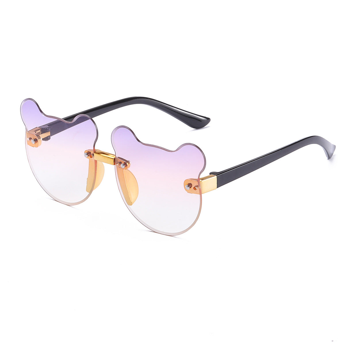 Cat Ear Kids Sunglasses Frameless Shape