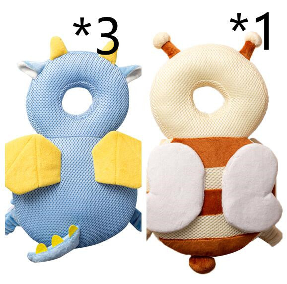 Baby Toddler Headrest Child Protection Baby Head Protection Cushion Cute Angel Wings