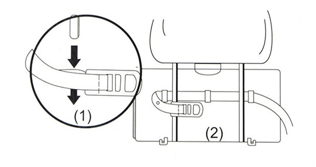 Car Back Seat Folding Table