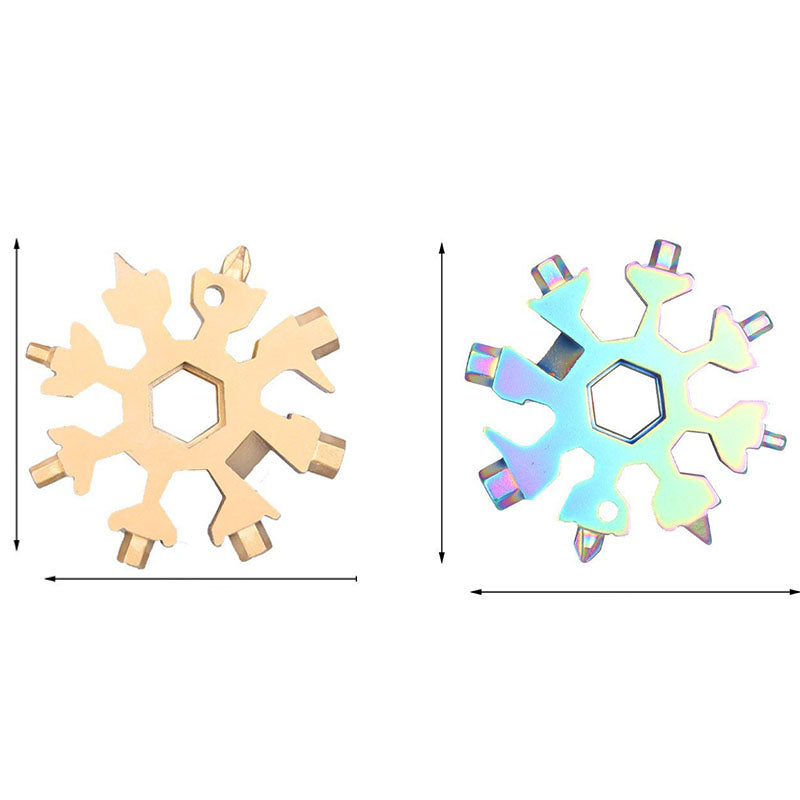 Combinación de tarjeta de herramientas multifunción Snow 18 en uno