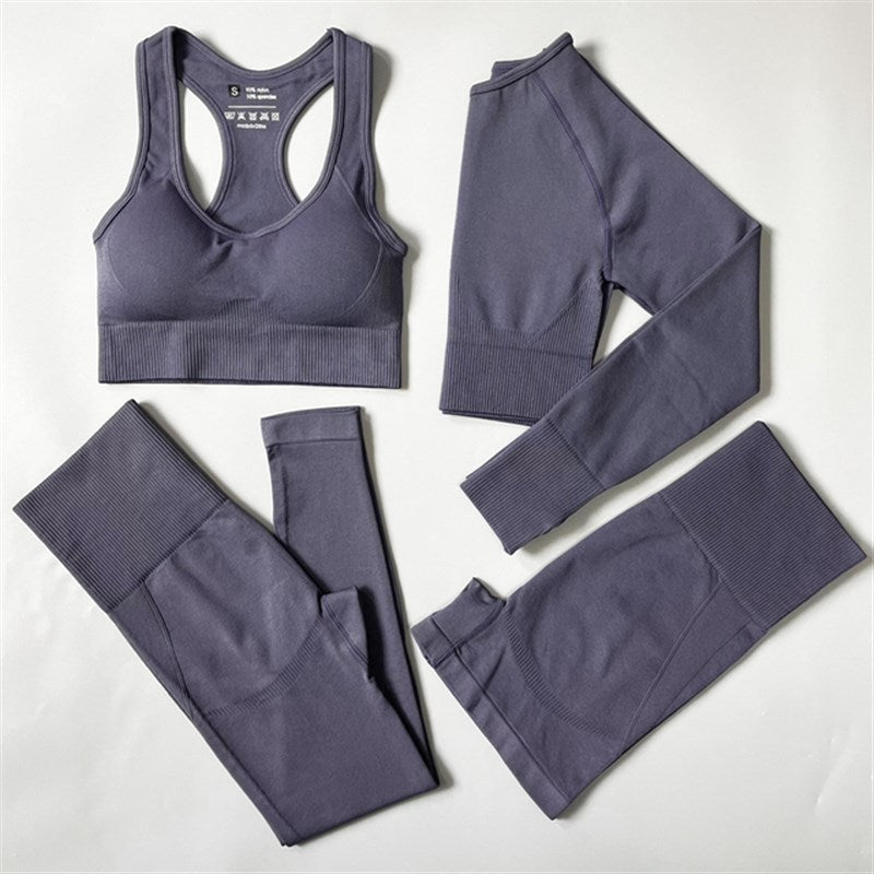 Women's Seamless Exercise Yoga Suit