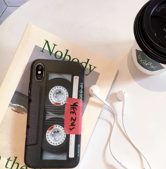 Tape phone case