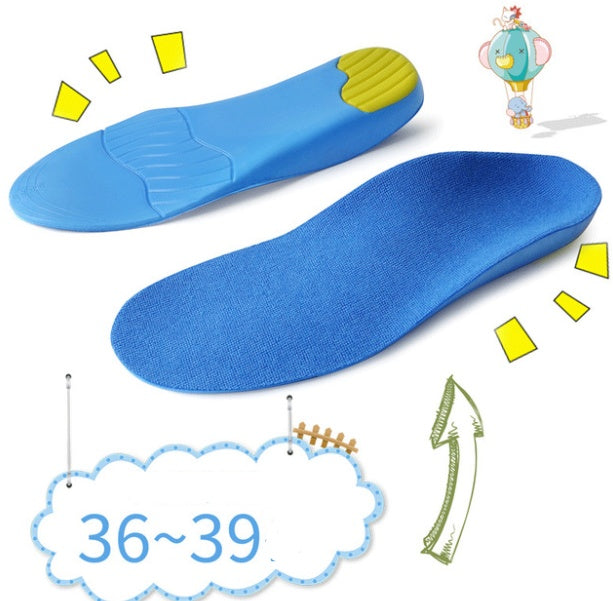 Children's flat foot orthopedic insole