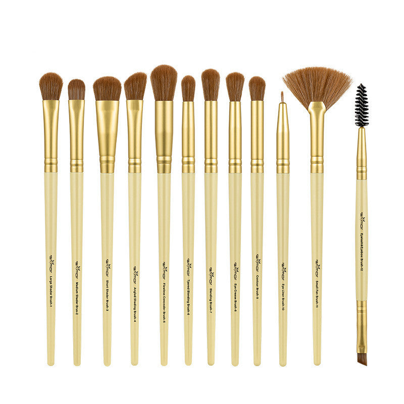 Anmor 12 makeup brushes