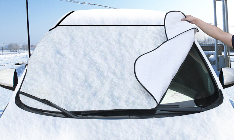 汽车挡雪块前挡风玻璃防冻罩冬季前档滑雪板挡风玻璃防雪罩防冻罩
