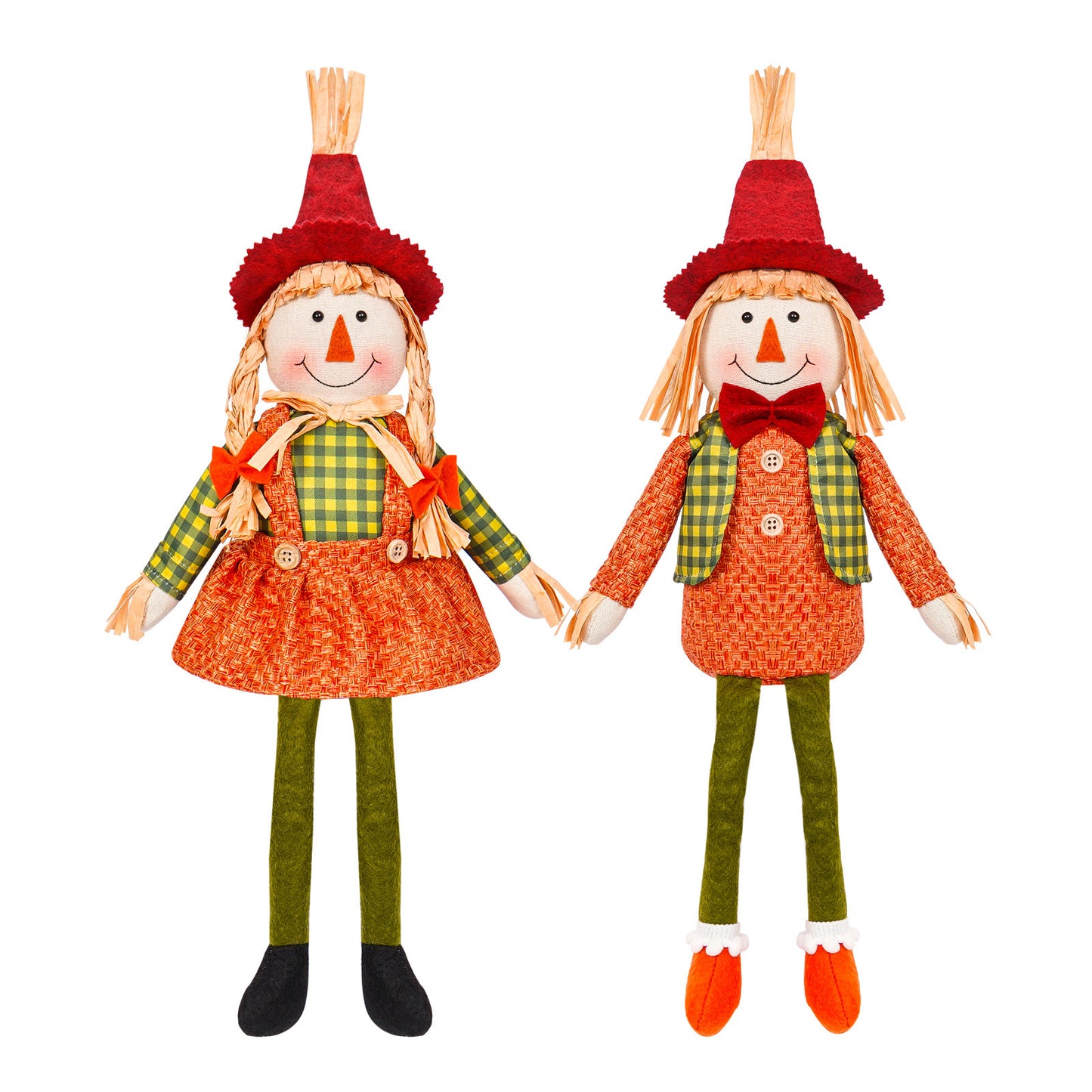 Thanksgiving Day Doll Harvest Festival Scarecrow Faceless Doll