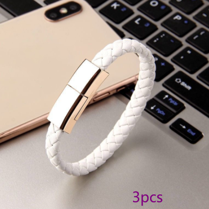 Nuevo cargador de pulsera Cable de carga USB Cable de carga de datos para IPhone14 13 Max Cable USB C para teléfono Micro Cable