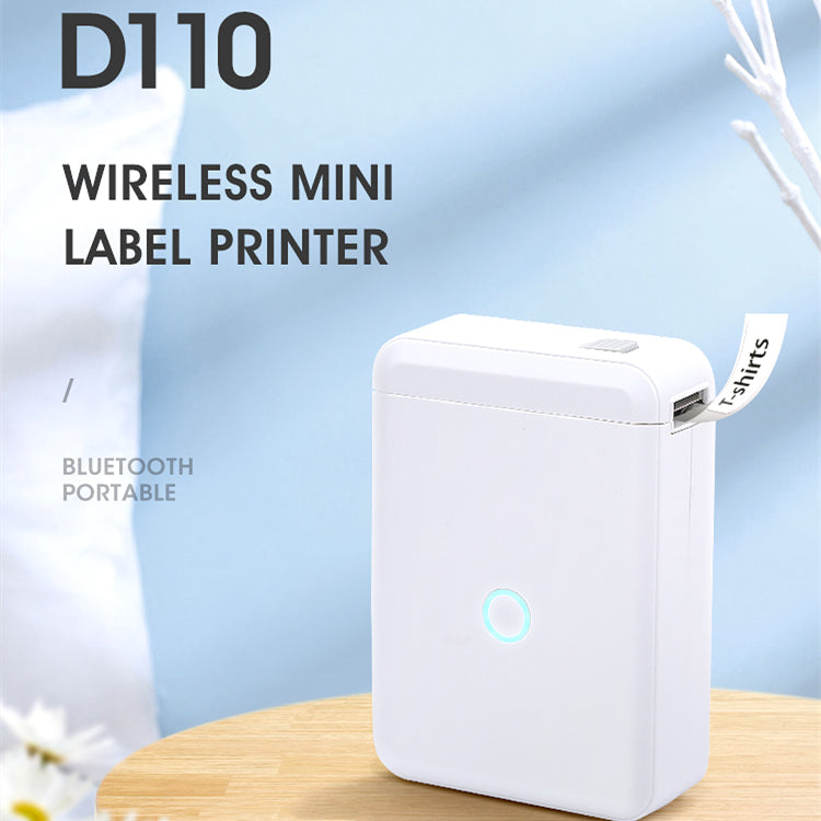 D110标签打印机家用热敏胶