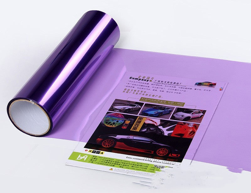 Customized Cutting Vehicle Lamp Film Colorful Auto Film Car Lamp Protective Film