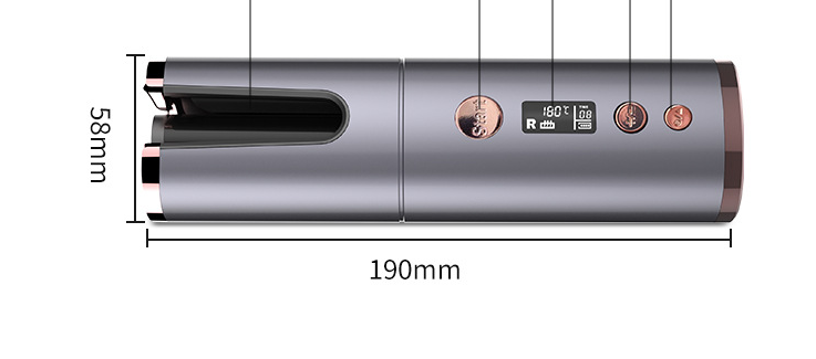 无线充电卷发器电动卷发器全自动旋转便携式理发器
