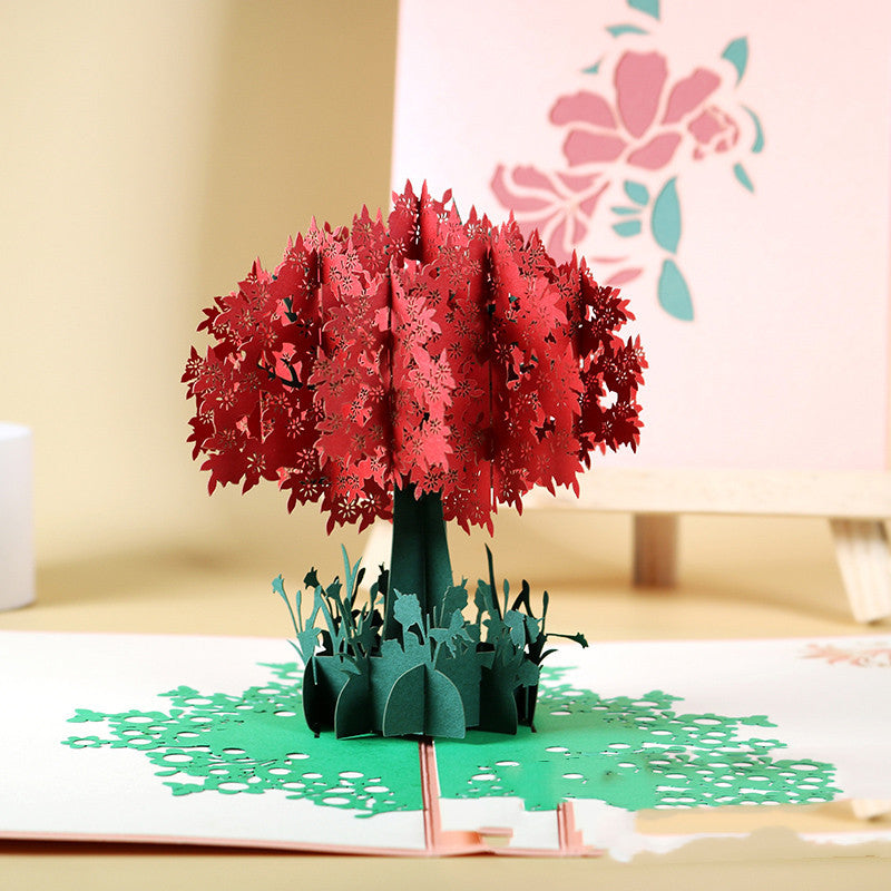 Thanksgiving 3d Pop-up Greeting Card