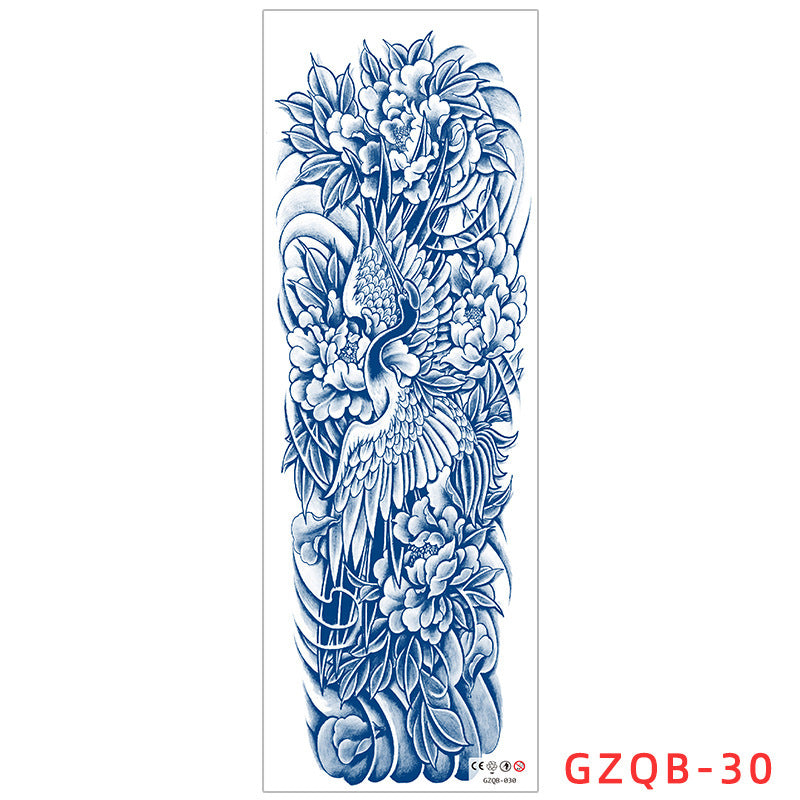 Herbal Tattoo Stickers Arm Big Picture Full Arm Stickers