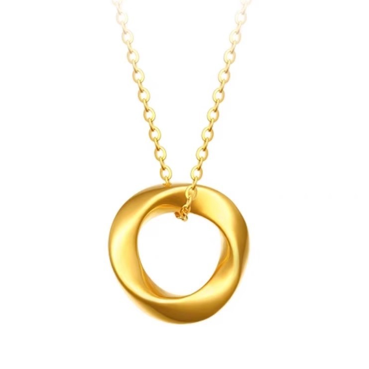 Women's Fashion Mobius Strip Pendant Necklace