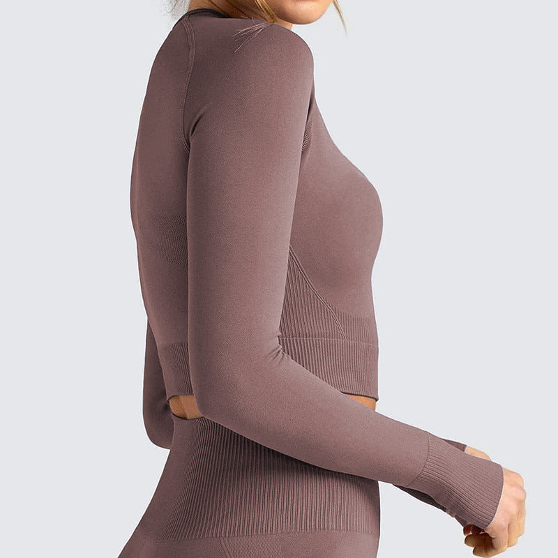 Long-sleeved Yoga Exercise Suit