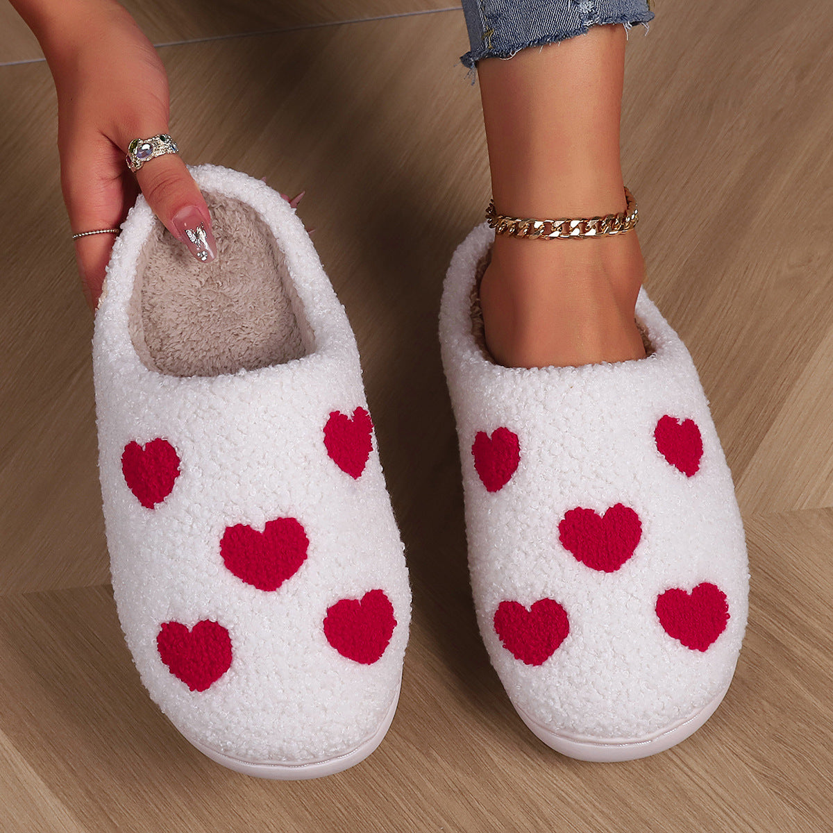 Zapatillas De Amor Casa Linda Pareja De Hombres Y Mujeres