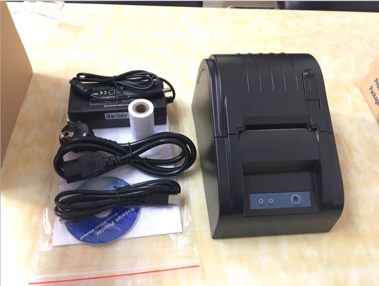 热敏打印机 POS-5890T 超市收银打印机 USB小票打印机