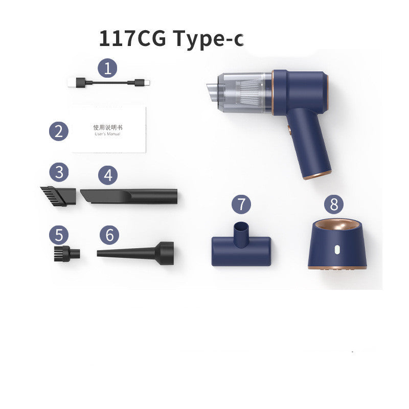 Vehicle Mounted Vacuum Cleaner Small Hand-held In Vehicle