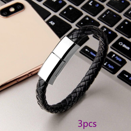 Nuevo cargador de pulsera Cable de carga USB Cable de carga de datos para IPhone14 13 Max Cable USB C para teléfono Micro Cable