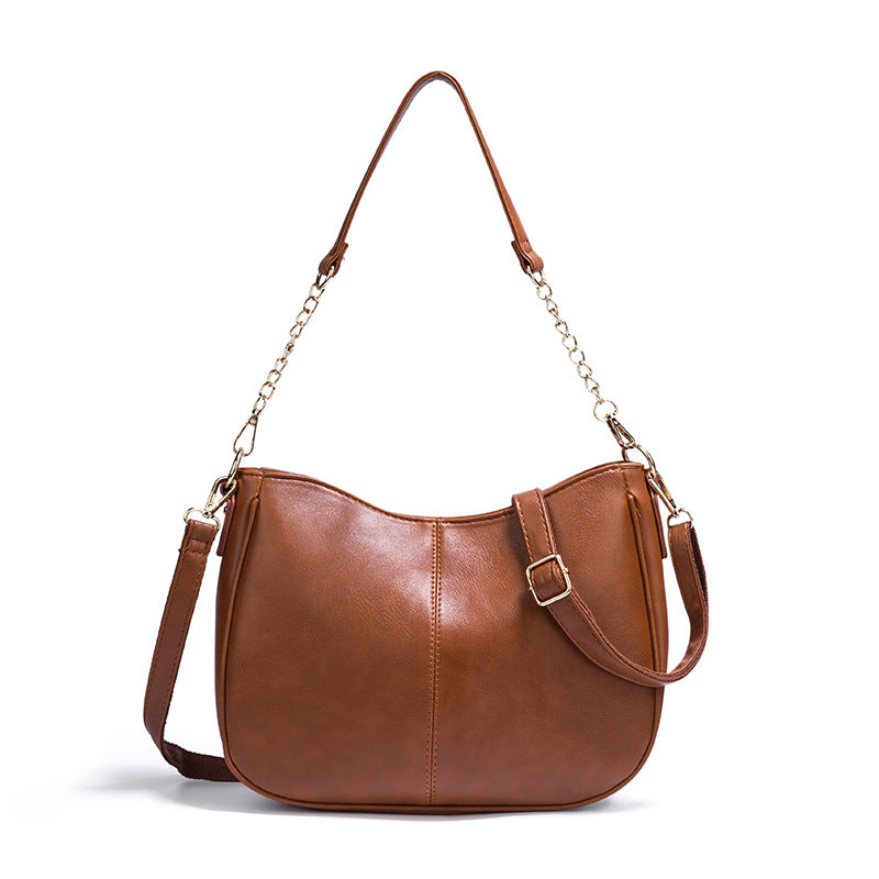 Bolso bandolera de hombro de moda simple para mujer