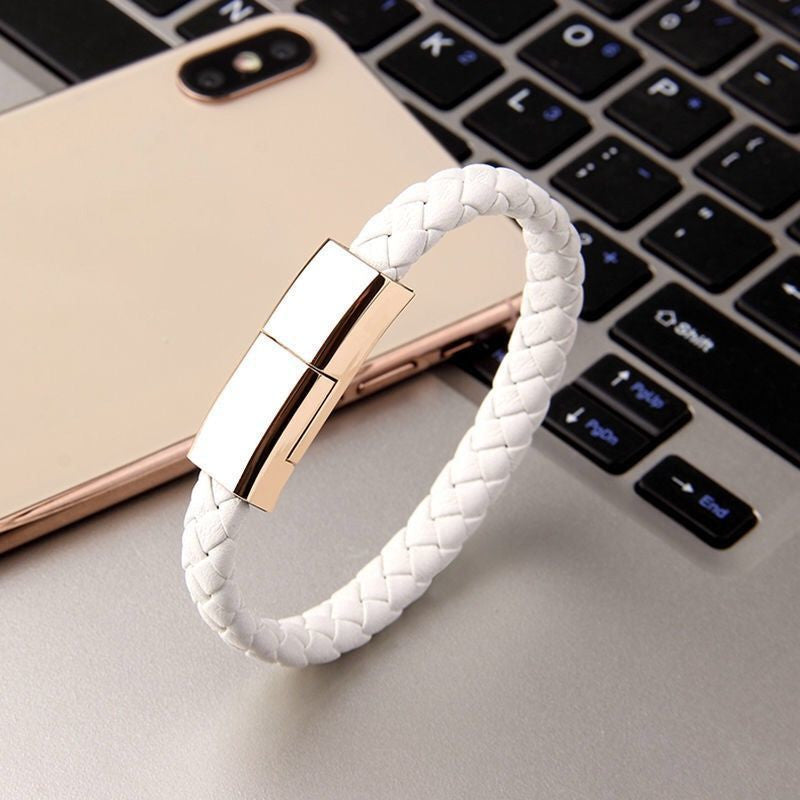 Nuevo cargador de pulsera Cable de carga USB Cable de carga de datos para IPhone14 13 Max Cable USB C para teléfono Micro Cable