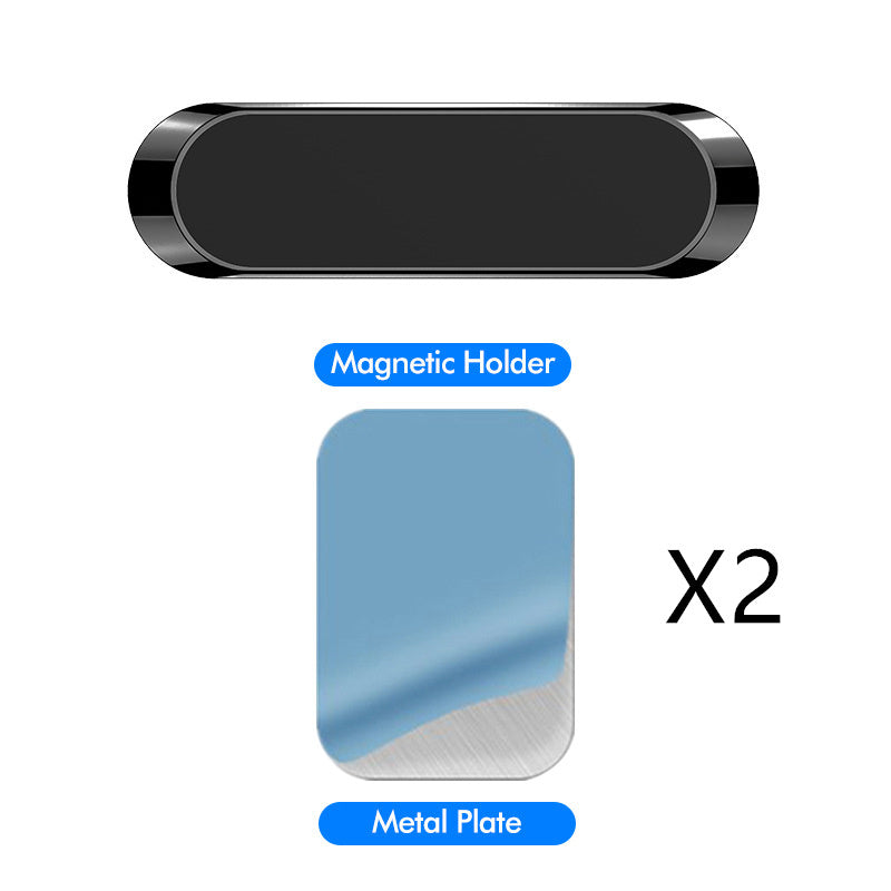 F6 Strip Plate Magnetic Car Phone Holder Stand Magnet Holder For Phone In Car Mount Holder