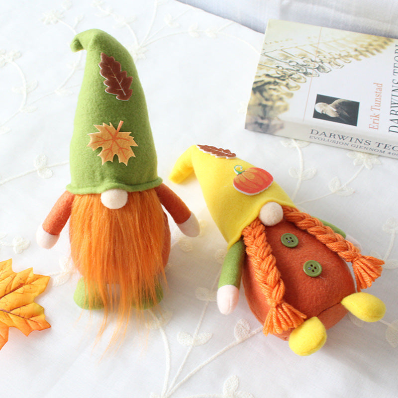 Thanksgiving Creative Faceless Doll Decoration