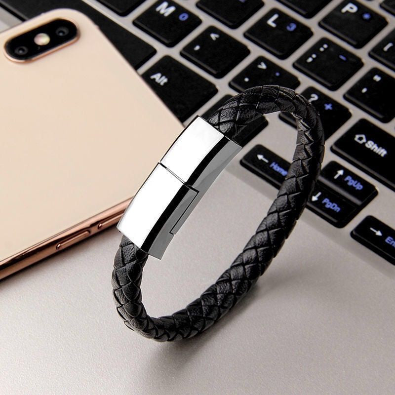 Nuevo cargador de pulsera Cable de carga USB Cable de carga de datos para IPhone14 13 Max Cable USB C para teléfono Micro Cable