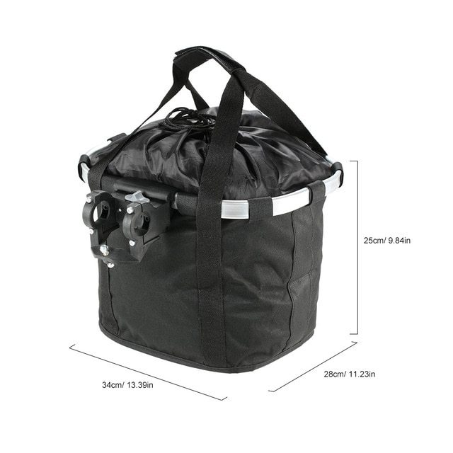 Bicycle Mountain Bike Front Bag Folding Basket  S41 46 Quick Release Front Bag