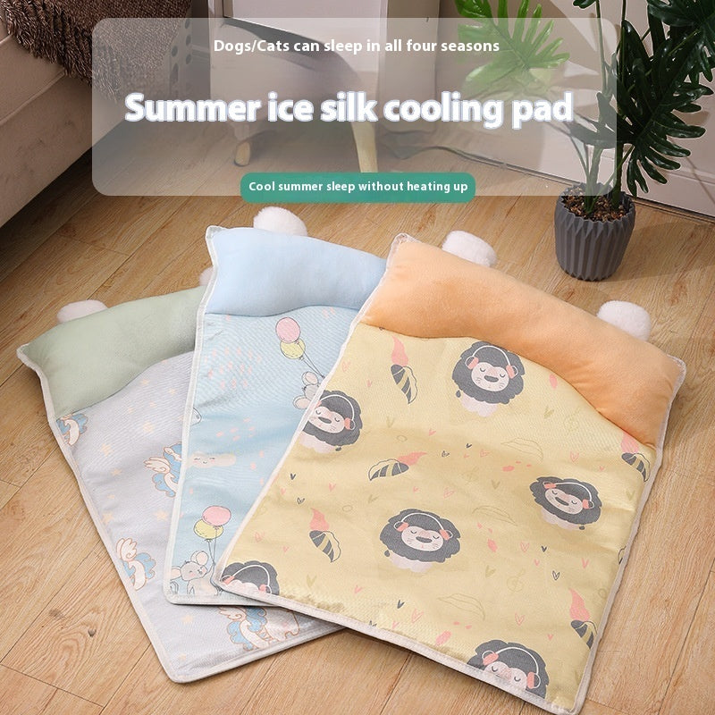 Summer Ice Silk Summer Mat Pet Supplies Four Seasons Universal